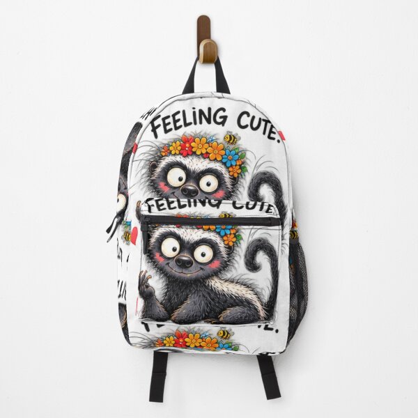 Item preview, Feeling Cute Might Bite Honey Badger Flower Crown designed and sold by paintingnou.