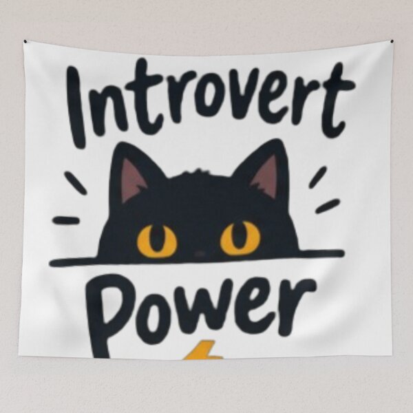 Item preview, Introvert Power Shirt designed and sold by Stefan Manuel.