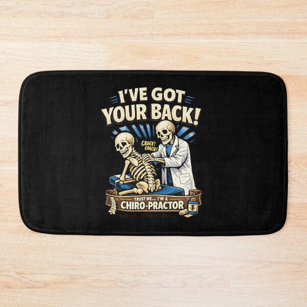 Item preview, Funny Skeleton Chiropractor designed and sold by SidTastic .