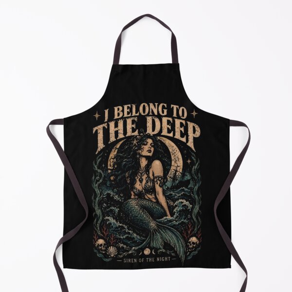 Item preview, Gothic Mermaid Siren – I Belong to the Deep Vintage Dark Fantasy designed and sold by AS94 Creative Designs.