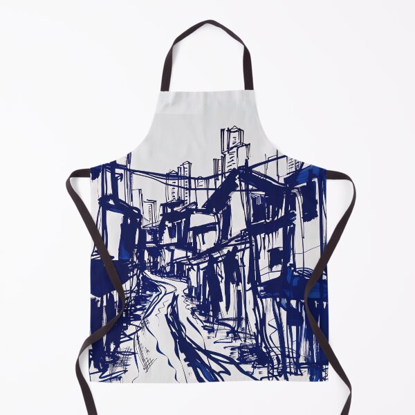 Item preview, Dongguan, China - Blue Abstract Art designed and sold by shadow-bloom.