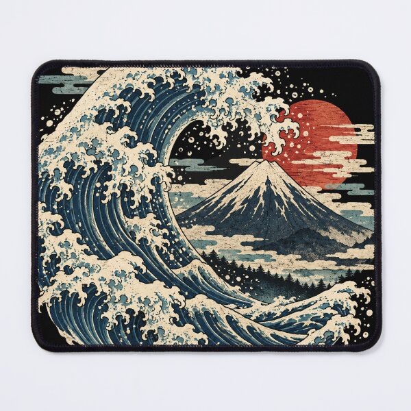 Item preview, Japanese Great Wave and Mount Fuji designed and sold by NTxPhotography.