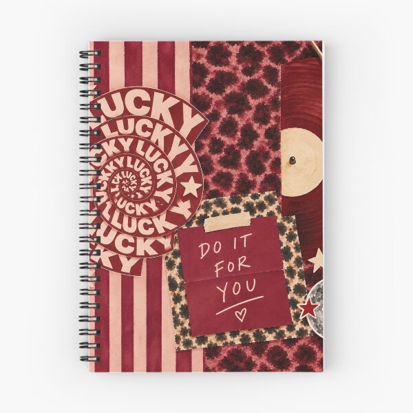 Item preview, Lucky Aesthetic - Vintage Burgundy Collage Square designed and sold by aztrends.