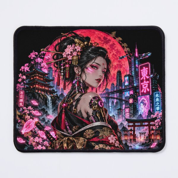 Item preview, Cyberpunk Geisha designed and sold by NTxPhotography.
