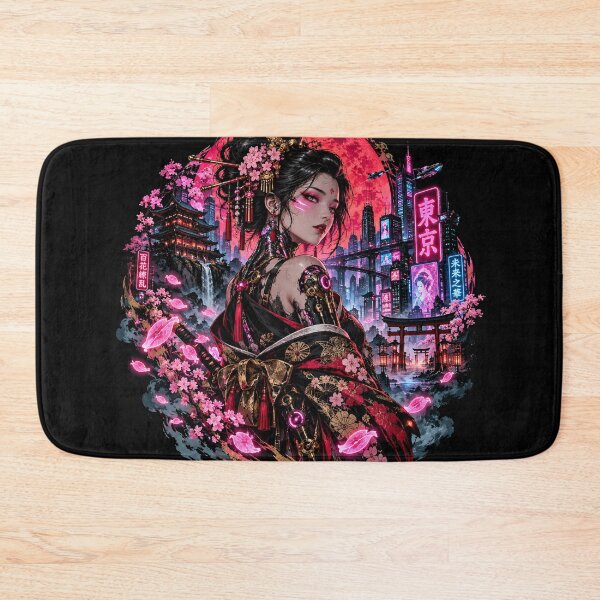 Item preview, Cyberpunk Geisha designed and sold by NTxPhotography.