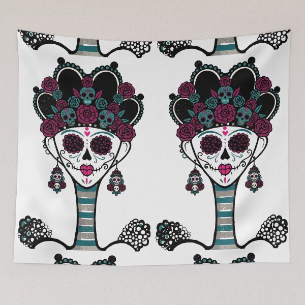 Item preview, Catrina Crown | Vintage Day of the Dead Tarot Art designed and sold by  Ojo de Lilith.
