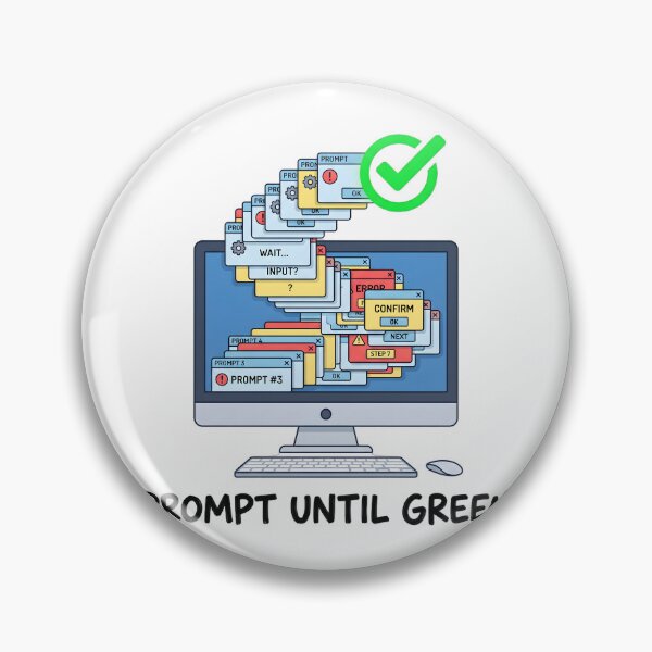 Item preview, Prompting Humor Developer Tee designed and sold by Brain Fog Lab.