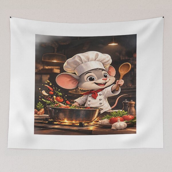Item preview, Cute Mouse Chef Cooking Adventure designed and sold by GeneralBrand.