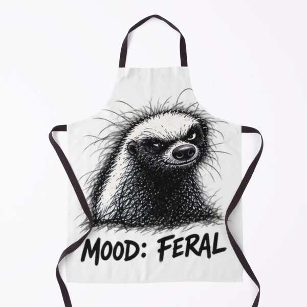 Item preview, Gritty Sketch Honey Badger Fierce Animal designed and sold by paintingnou.