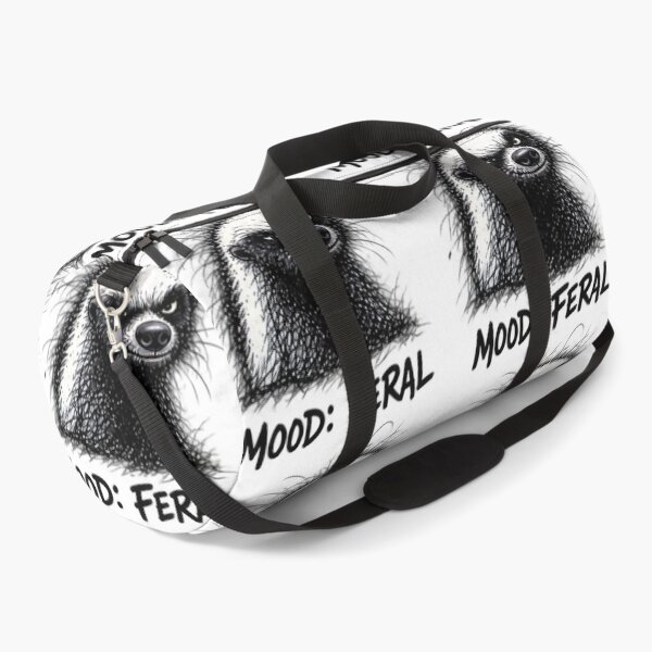 Item preview, Gritty Sketch Honey Badger Fierce Animal designed and sold by paintingnou.