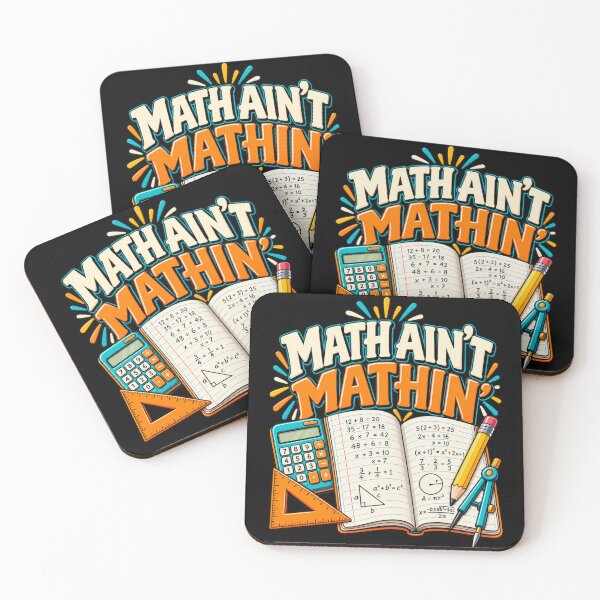 Item preview, Math Ain't Mathin Funny Math Teacher Student T-Shirt designed and sold by Trendably.