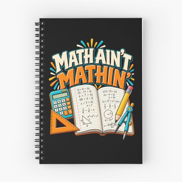 Item preview, Math Ain't Mathin Funny Math Teacher Student T-Shirt designed and sold by Trendably.