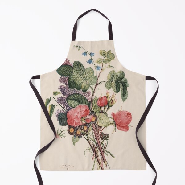 Item preview, Roses, Lilac, Auriculas & Bellflowers – Prévost Vintage Bouquet designed and sold by Dibohemia Revival.
