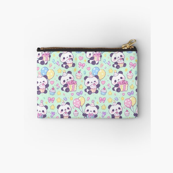 Item preview, Kawaii Birthday Panda Pattern designed and sold by Soft Berry Studio.
