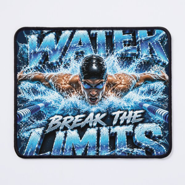 Item preview, Break The Limits | Competitive Swimming Motivation Gift For Swimmers designed and sold by M. Mamdouh Artworks.