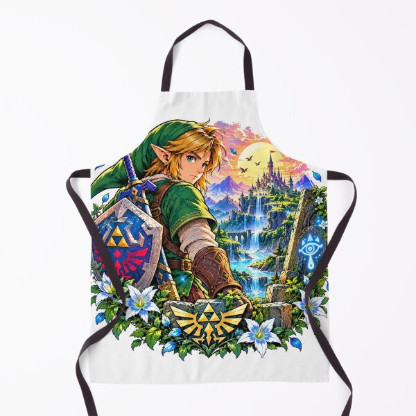 Item preview, Zelda Link Fantasy Adventure Art designed and sold by Mystic Wild Studio.