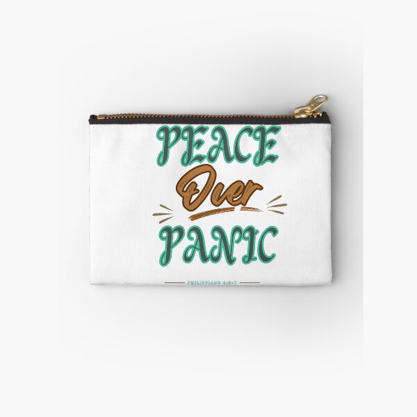 Item preview, Peace Over Panic | Philippians 4:6–7 Christian Faith Design designed and sold by ThinkOnThis.