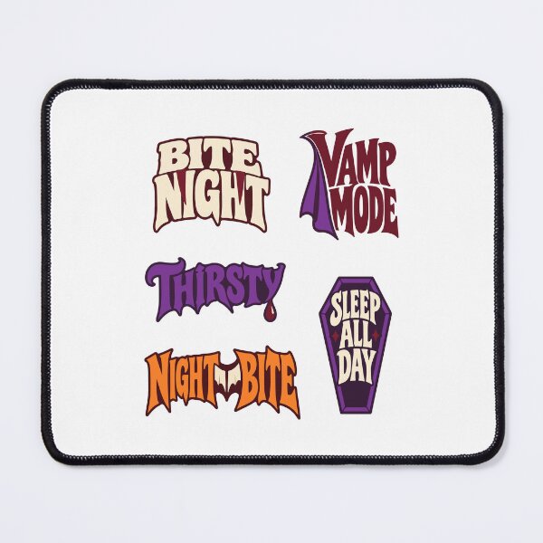 Item preview, Vampire Quotes Design – Funny Halloween Vamp Lettering designed and sold by AliveStyle.