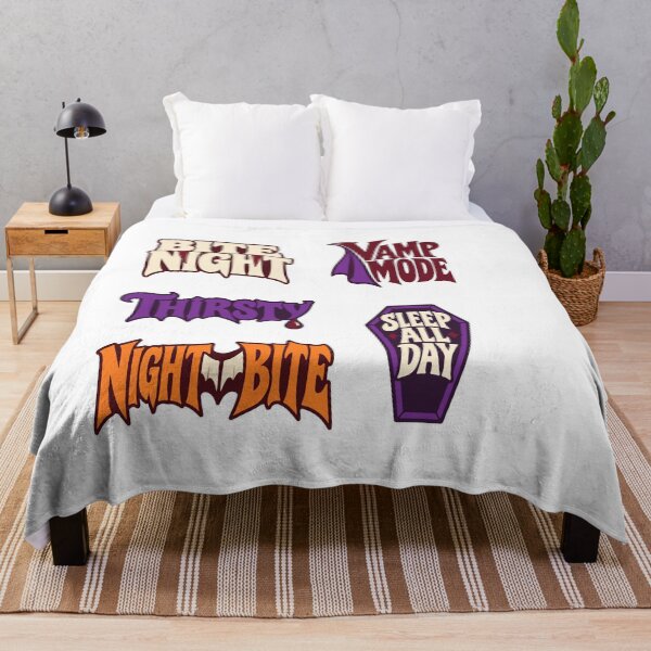 Item preview, Vampire Quotes Design – Funny Halloween Vamp Lettering designed and sold by AliveStyle.