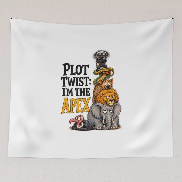 Item preview, Im The Apex Honey Badger Jungle Tower designed and sold by paintingnou.