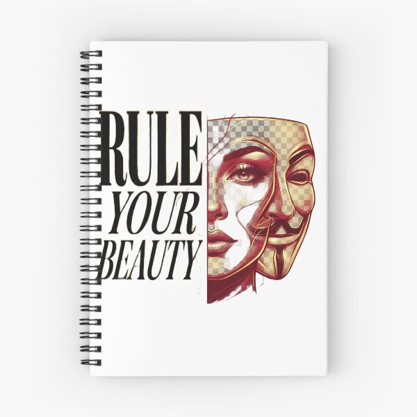 Item preview, Rule Your Beauty - Cyberpunk Anonymous Mask Aesthetic Streetwear Design designed and sold by SupernovaNote.