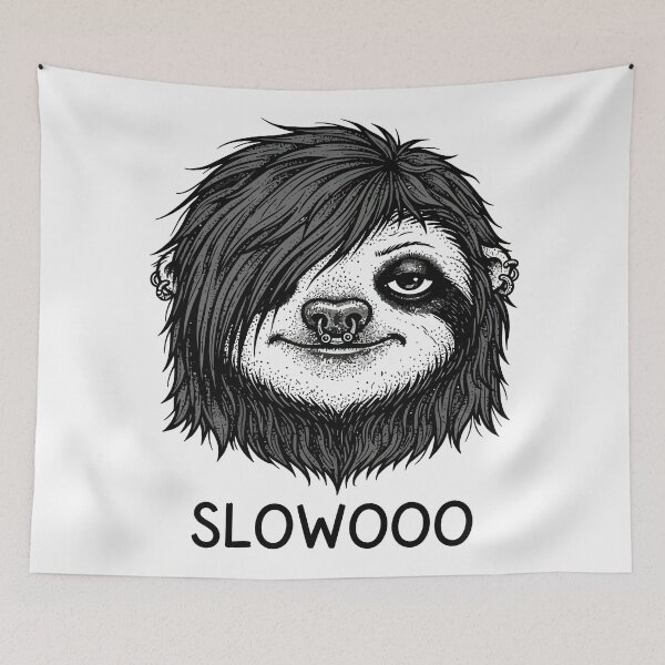 Item preview, Emo Sloth designed and sold by Amir Faysal.