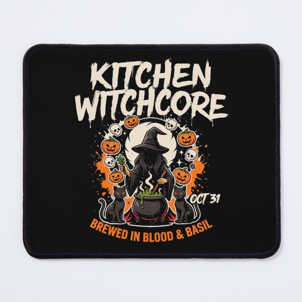 Item preview, Kitchen Witch Cook With Magic Halloween Design Graphic Tee v2 designed and sold by DarylWelsh2024.