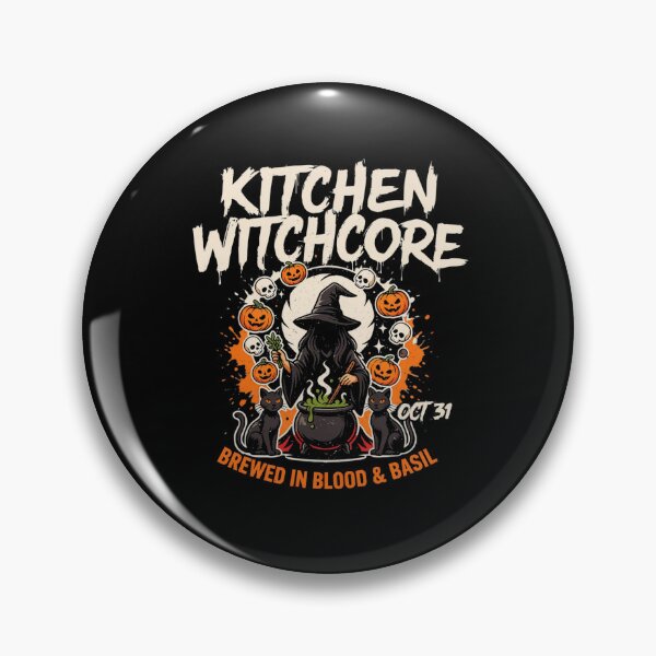 Item preview, Kitchen Witch Cook With Magic Halloween Design Graphic Tee v2 designed and sold by DarylWelsh2024.