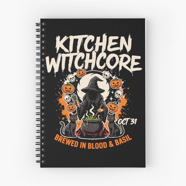 Item preview, Kitchen Witch Cook With Magic Halloween Design Graphic Tee v2 designed and sold by DarylWelsh2024.