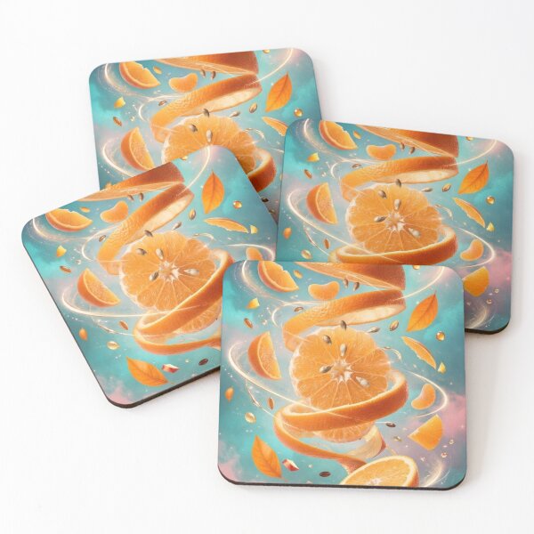 Item preview, Surreal orange in zero gravity designed and sold by Axokris.