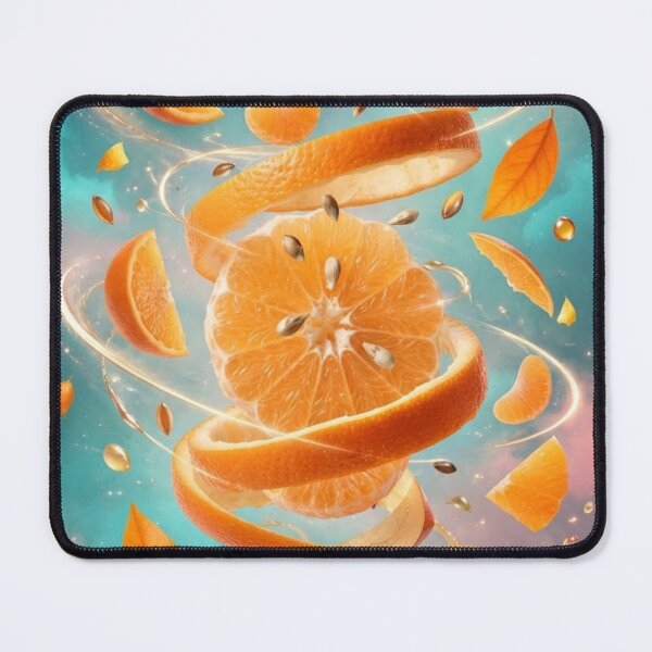 Item preview, Surreal orange in zero gravity designed and sold by Axokris.