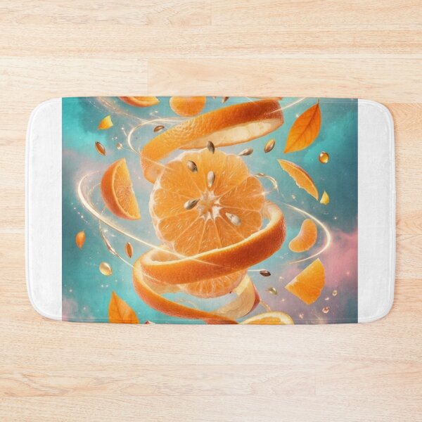 Item preview, Surreal orange in zero gravity designed and sold by Axokris.