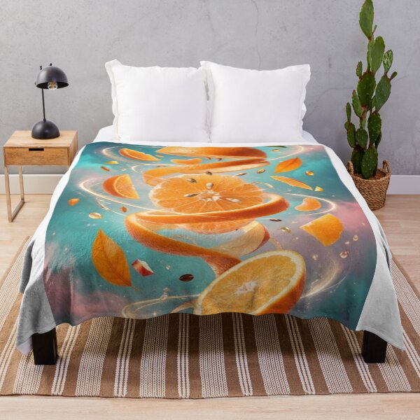 Item preview, Surreal orange in zero gravity designed and sold by Axokris.