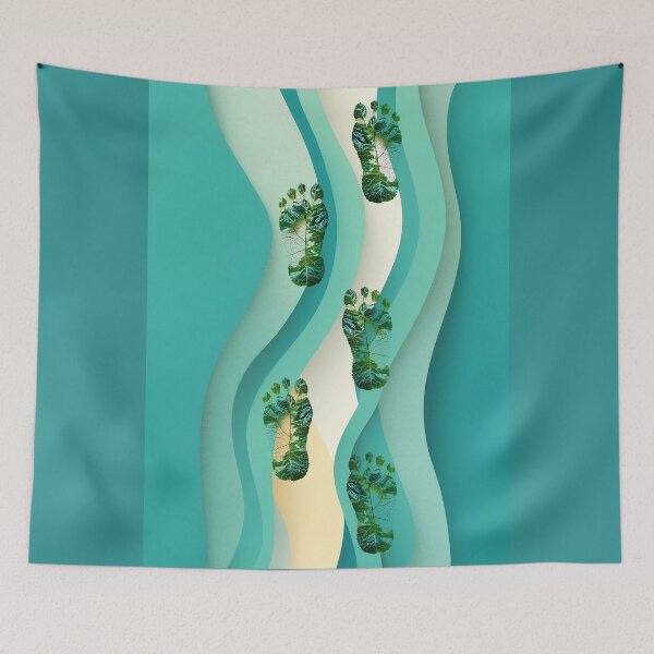 Item preview, LEAF A GENTLE FOOTPRINT designed and sold by Tammera.