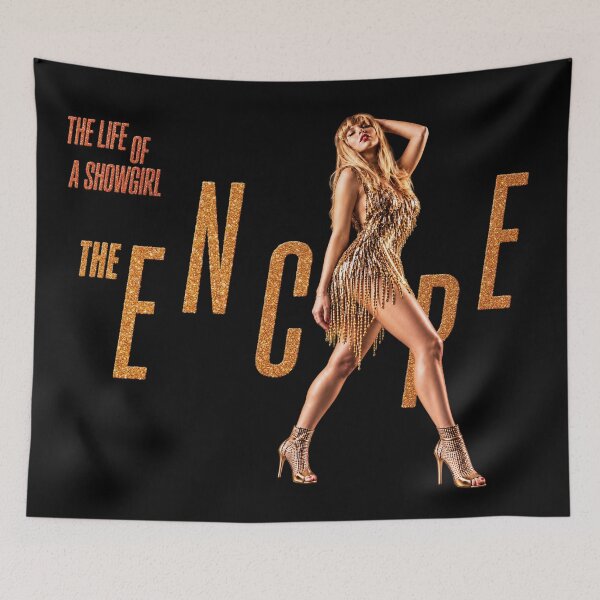 Item preview, TLOAS Encore Edition Taylor Sticker – Gold Glitter Encore Era Design designed and sold by taylorvinyls.