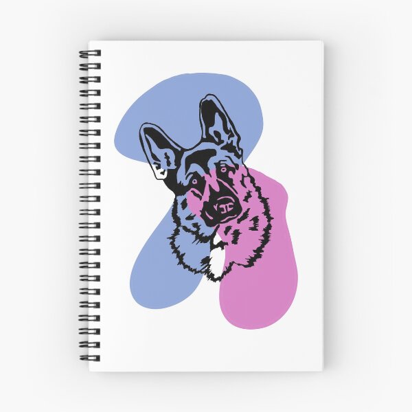 Artikelvorschau, Kunstdruck mit deutschem Schäferhund entworfen und verkauft von michemouse.