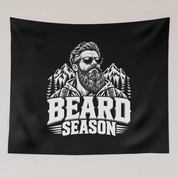 Item preview, Beard Season Funny Bearded Man Grooming Facial Hair Humor designed and sold by Trendably.