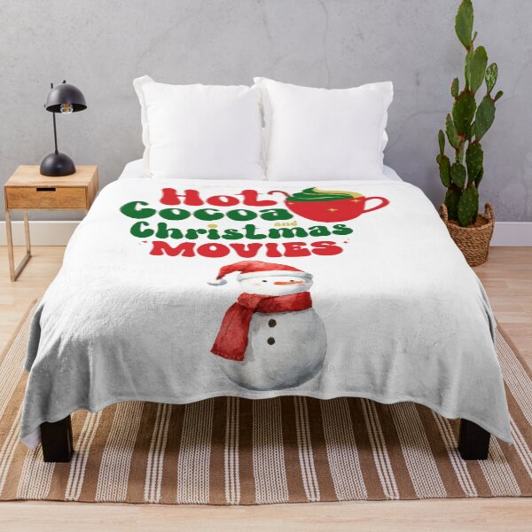 Item preview, Hot Cocoa and Christmas movies T shirt designed and sold by Mitti Di Khushboo.