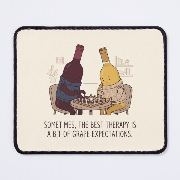 Item preview, Wine Bottles Playing Chess designed and sold by Amir Faysal.