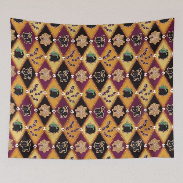Item preview, Argyle Halloween Cookies  designed and sold by Mx’d Media Art and Design by Henri Hulo.
