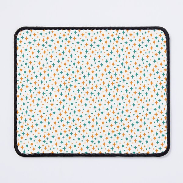 Item preview, Stars And Dots - Creamsicle And Teal designed and sold by SandieMarie.