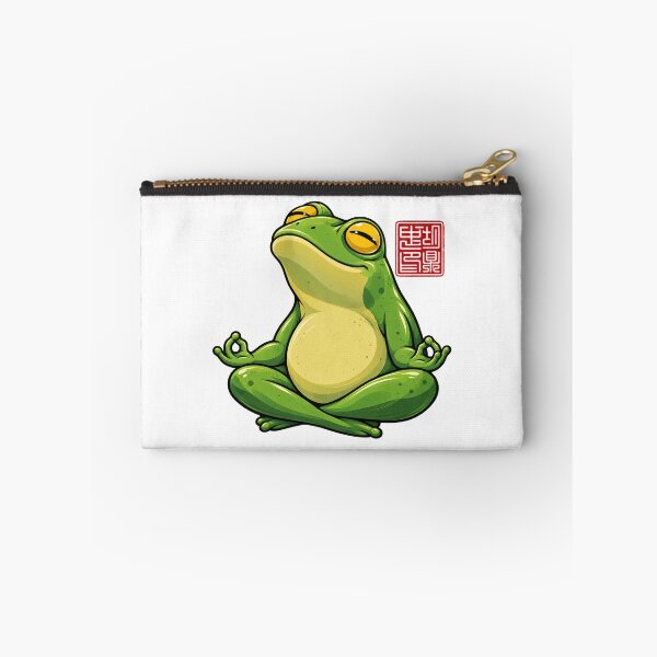 Item preview, Zen Frog Meditation – Chill Frog Art designed and sold by SupplyCode.