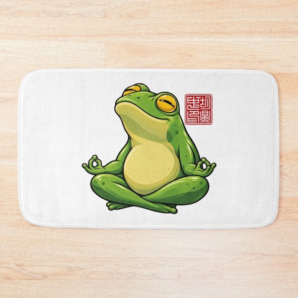 Item preview, Zen Frog Meditation – Chill Frog Art designed and sold by SupplyCode.