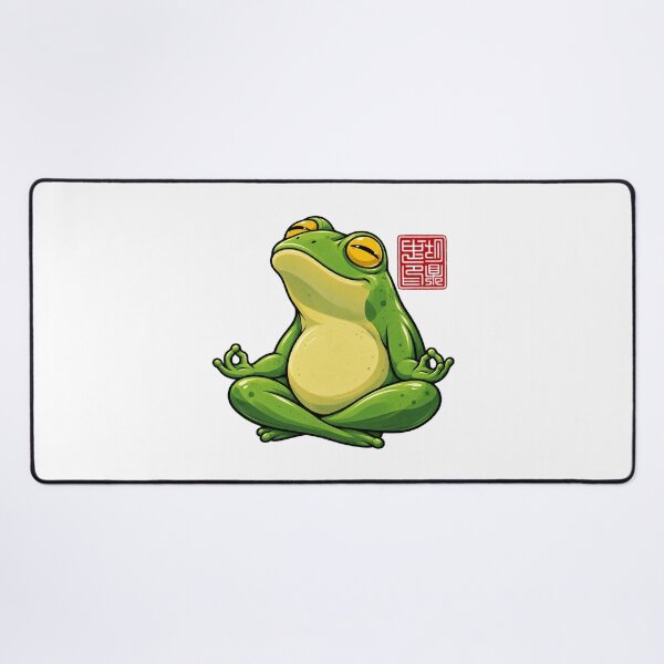 Item preview, Zen Frog Meditation – Chill Frog Art designed and sold by SupplyCode.