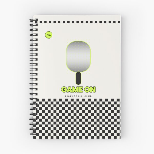 Item preview, Game On Checkerboard Pickleball Design designed and sold by CourtCultureHQ.
