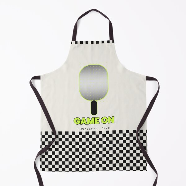 Item preview, Game On Checkerboard Pickleball Design designed and sold by CourtCultureHQ.