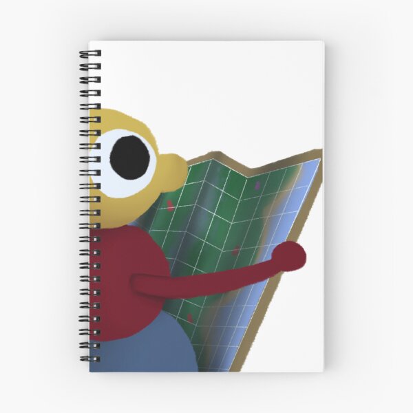 Item preview, Big walk, little dude with map designed and sold by makeshift-prime.
