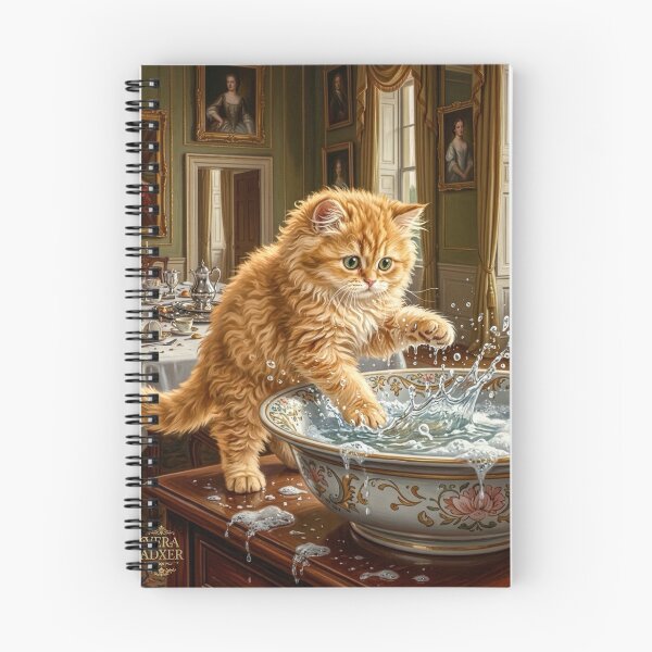Item preview,  Regency Cat Mischief - Royal Dining Room Splashes designed and sold by Vera-Adxer.