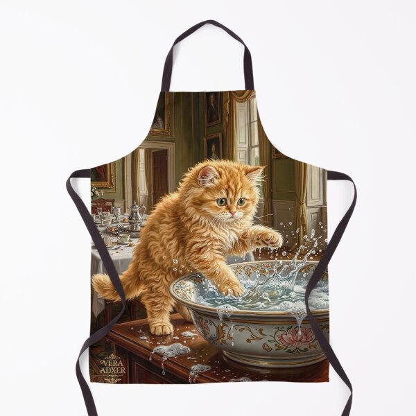 Item preview,  Regency Cat Mischief - Royal Dining Room Splashes designed and sold by Vera-Adxer.