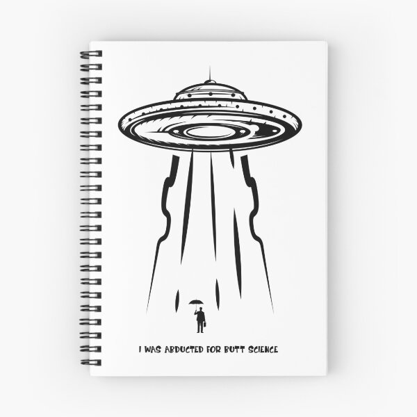 Item preview, Mens I Was Abducted For Butt Science Funny Alien UFO Gift designed and sold by ScienceCorner.